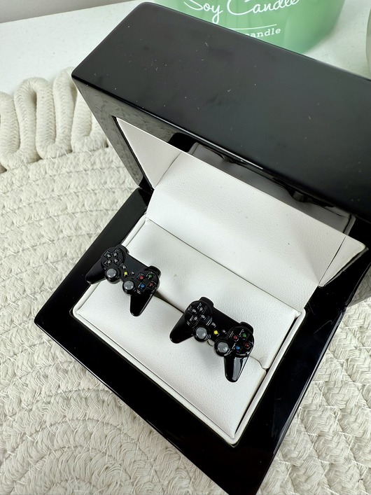 spinki do mankietów SPINKI DO MANKIETÓW koszuli PS4 PlayStation prezent dla gracza