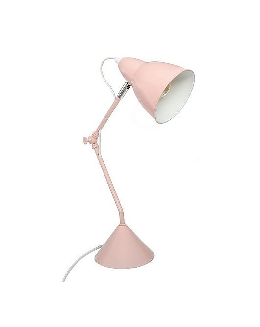 Lampa Biurkowa Metalowa Abai Różowa MIA home