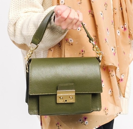 torby na ramię Torebka skórzana na ramię (6840)