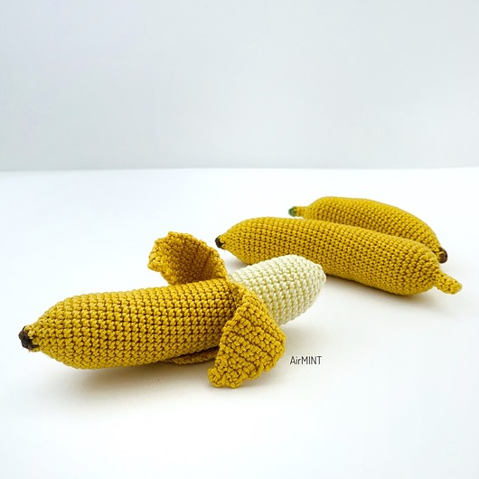 zabawki - inne Szydełkowy banan