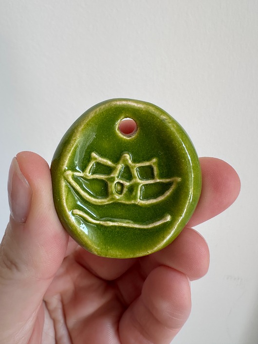 akcesoria różne Kamień antystresowy, worry stone, gładzik, kciukowiec