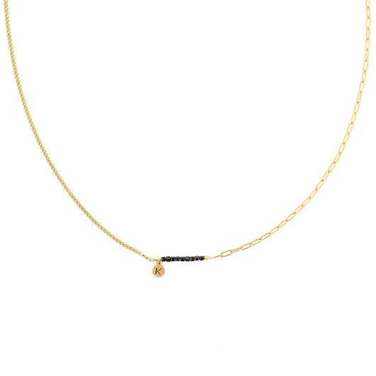 naszyjniki - inne Baby Bestseller! Naszyjnik z czarnym Turmalinem