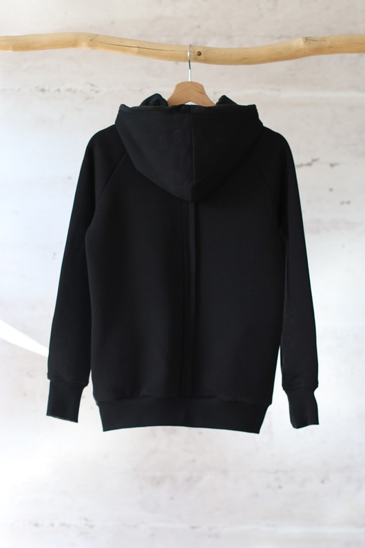 bluzy męskie Bluza MĘSKA CZARNA