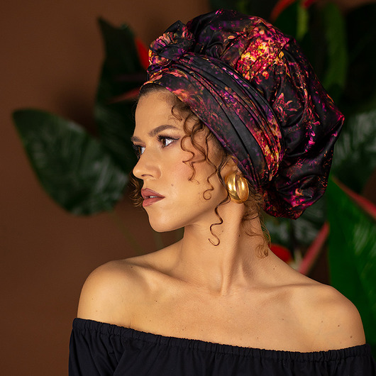 czapki damskie Czepek ochronny - czapka - turban - PJ