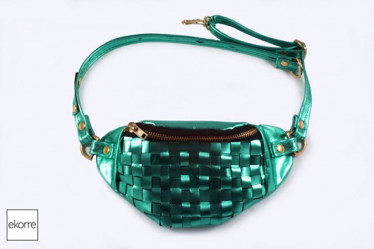 MINI plecionka green ekorre