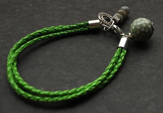 Green leaves - bransoletka Buy or Die