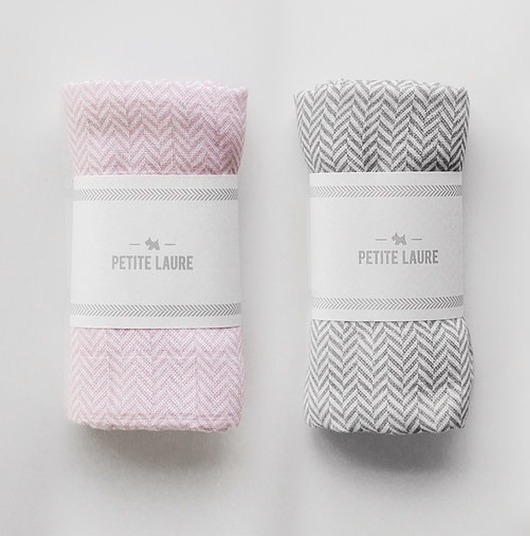2 - PACK pieluszka muślinowa bambusowa PETITE LAURE