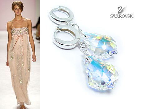 Kolczyki kryształ SWAROVSKI >La Princesse< Marta Latawiec