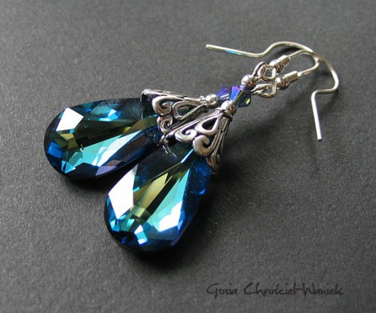 kryształ Swarovski bermuda blue Gosia Chruściel-Waniek