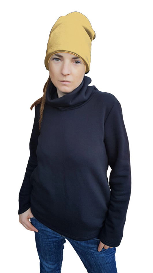 czapki damskie SLOGAN Ginko Czapka Beanie unisex