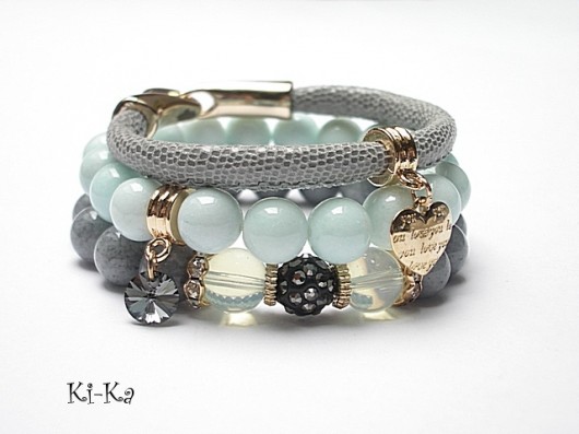 Grey and baby blue /26.04.15/ - set KiKa pracownia