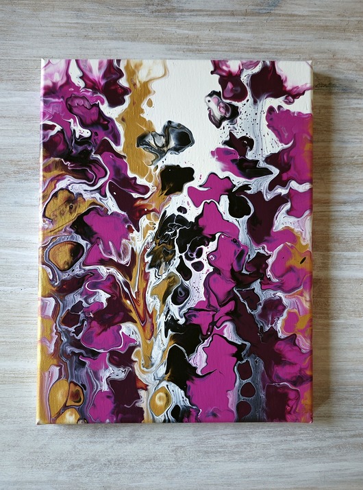 obrazy Abstrakcja ręcznie malowana 30x40 cm