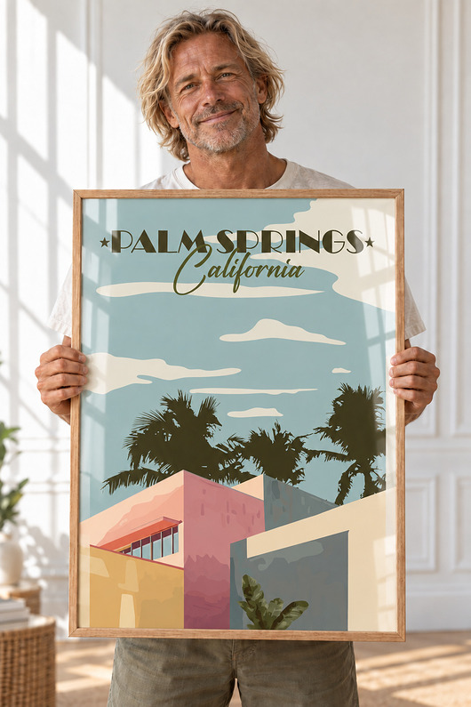 plakaty Plakat Palm Springs