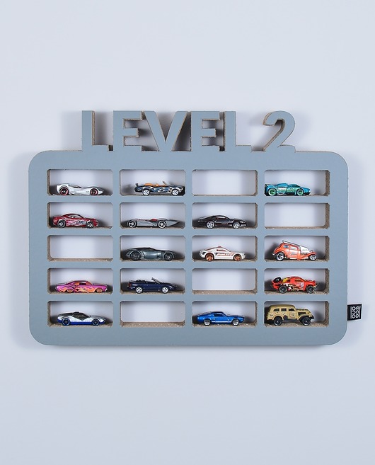półki Półka na samochody level 2  szary