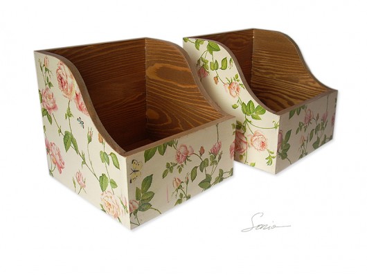 CD BOX dwie sztuki. Różane. ARTsonia