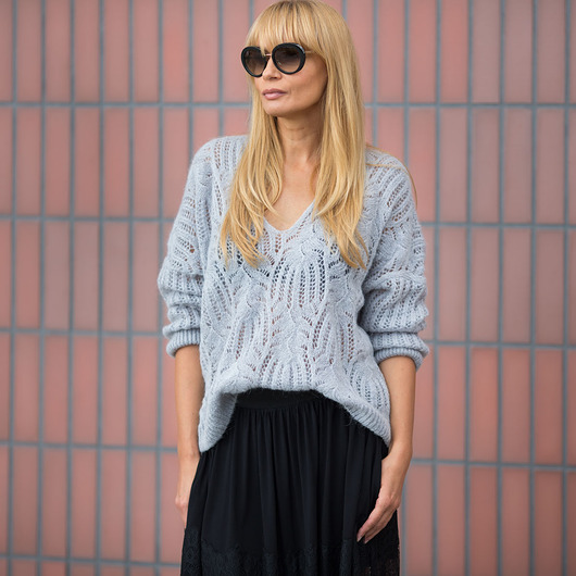 Sweter Casual LightGrey Candy Floss clothes