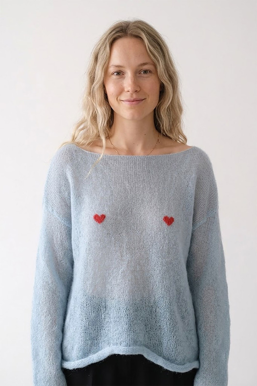 swetry damskie Sweetheart sweter blue