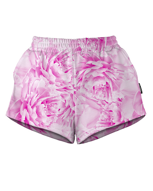 szorty damskie Shorty Spodenki Damskie DR.CROW Peonies