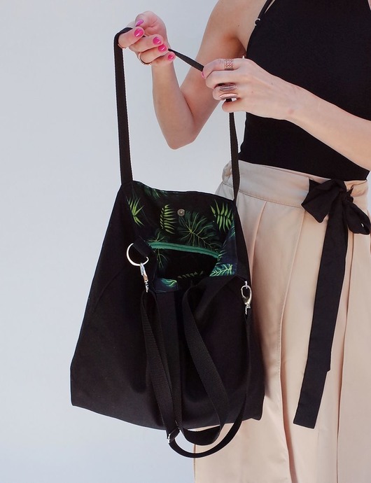 torby na ramię torba liście