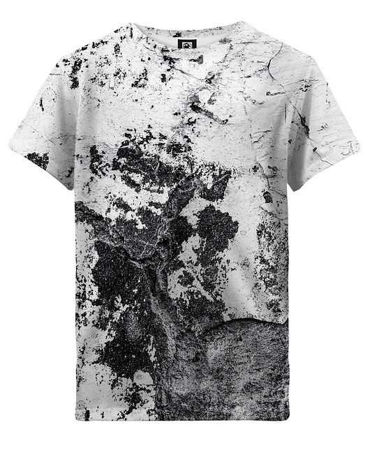 t-shirty dla dziewczynki T-shirt Girl DR.CROW Marble Grey