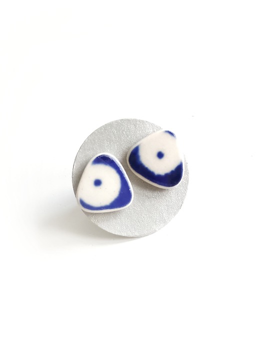 kolczyki ceramiczne Kolczyki ceramiczne Bolesławiec