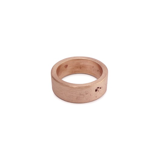 pierścionki - różne MONOLITH / copper ring