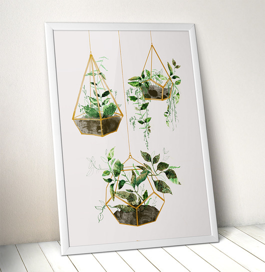 ilustracja botaniczna  100x70 cm Anita Tomala