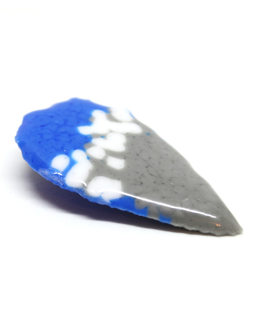 Spinka do włosów Blue White and Gray Natalia Grala