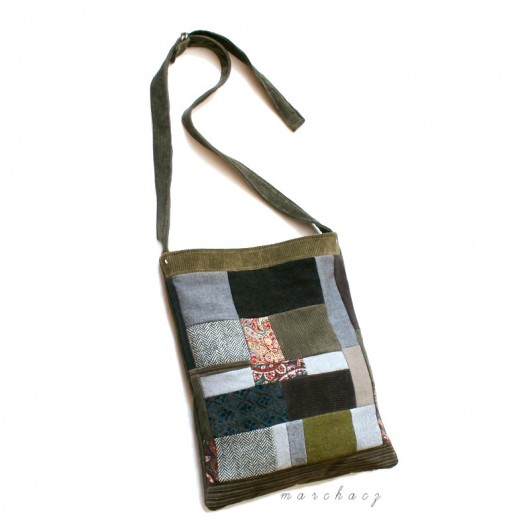 Patchwork _ oliwka Manufaktura broszki