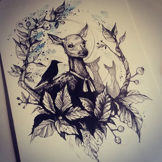 Przyjaciele - print EmilysMoose