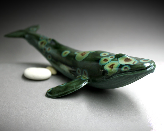 figurki i rzeźby Wieloryb/figurka ceramiczna