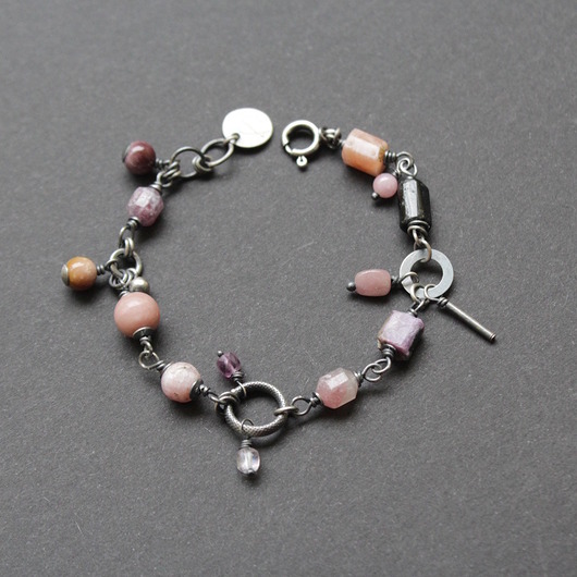 bransoletki z kamieni naturalnych Unikatowa bransoletka - Zośka