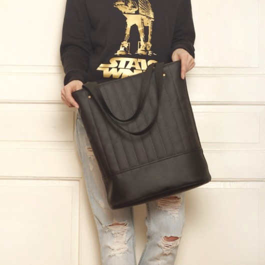Shopper bag xl czarna hairoo