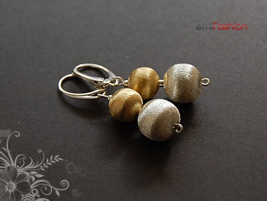 Srebro i złoto w kulkach MAREMI Jewelry
