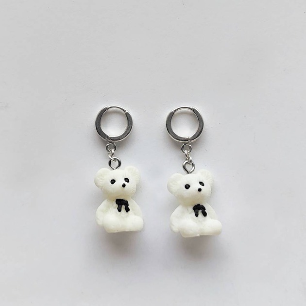 kolczyki srebrne Kolczyki srebrne MIŚ