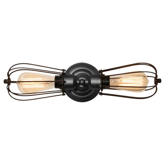 Lampa kinkiet KOPENHAGEN LOFT SZARO-BRĄZOWY H Home Design