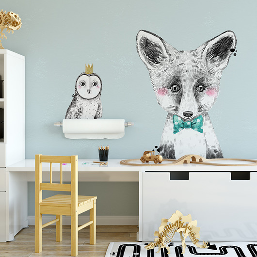 Naklejka ścienna Leśna Szkoła–lis Make My Wall 