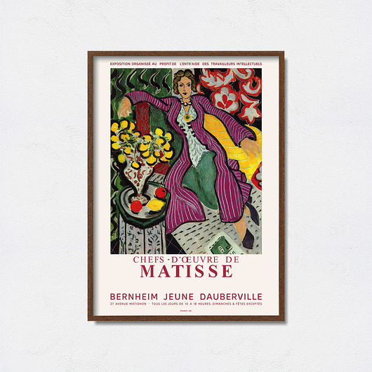 Henri Matisse plakat do wystawy Pas De LArt