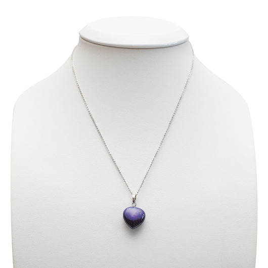 srebrne naszyjniki Naszyjnik 'Astraea' Agat -  Kamień Tajemnicy i Wewnętrznej Równowagi