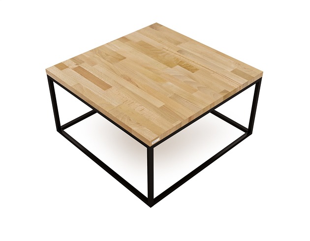 stoliki kawowe Stolik kawowy Cermis czarny 80cm x 80 cm dąb