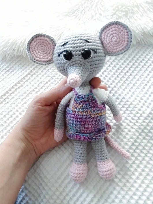 misie i maskotki Mysz Kasia, myszka, szczur, szczurek