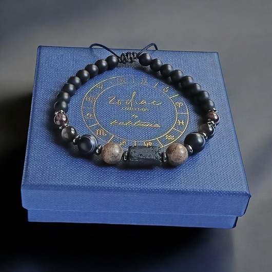 biżuteria męska SKORPION - zodiac collection - bransoletka regulowana ONE SIZE