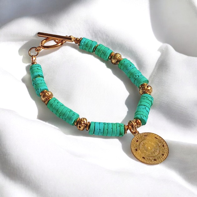 bransoletki z kamieni naturalnych UNIKATOWA bransoletka SUMMER collection