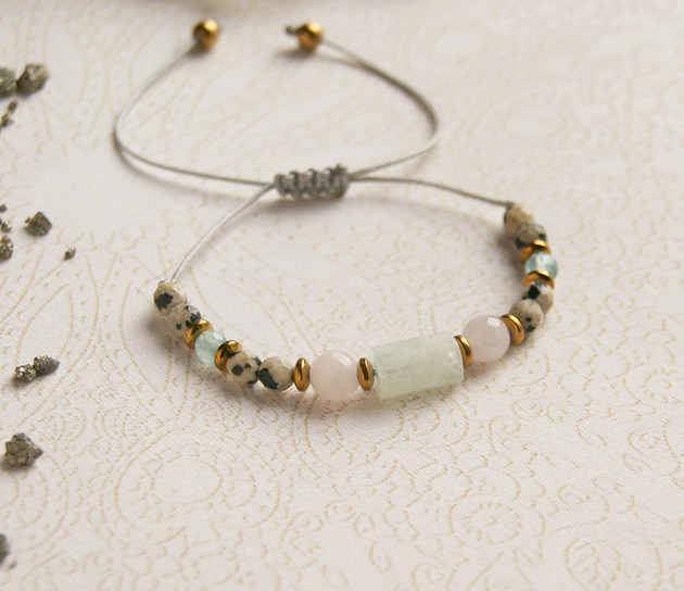 bransoletki z kamieni naturalnych WAGA - zodiac collection - NEW