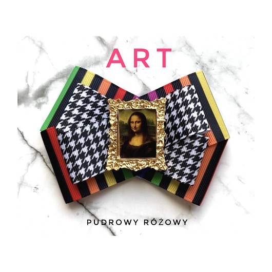 broszki Brosza  ART z obrazem Mona LisaNEW 1szt