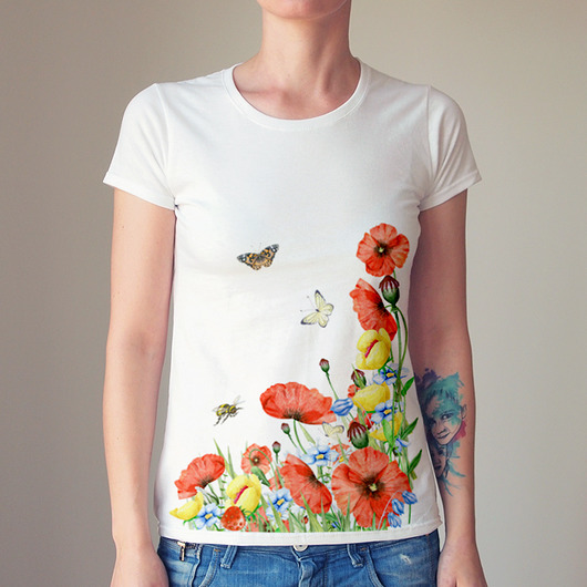 XS-XXL Maki biała Dopasowana ONE MUG A DAY