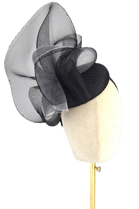 fascynatory KALINA toczek krynolina czarny ekstrawagancki