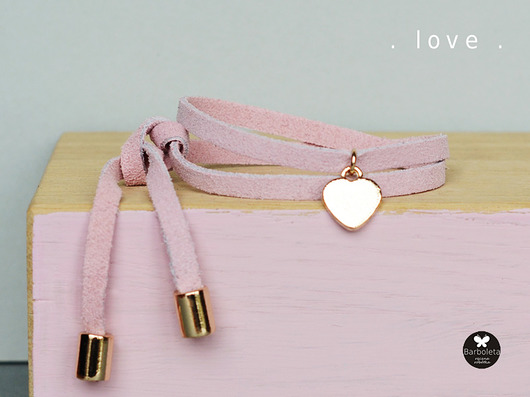 mini pink love barboleta