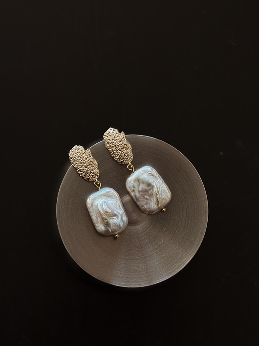 kolczyki pozłacane Kolczyki pozłacane z Perłami