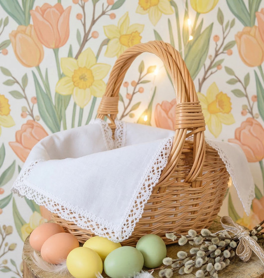 obrusy i serwetki Serwetka do koszyka UNIWERSALNA duża KLASYCZNA